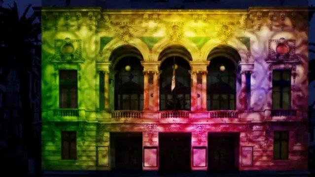 MAPPING ARCHITECTURAL - OPERA D'ORAN - ALGERIE - PENSEUR DE PROD