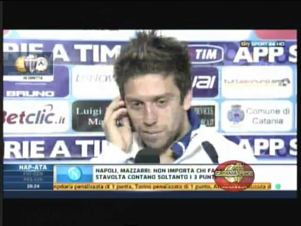 El Papu Gomez a sky post Caatnia-Udinese