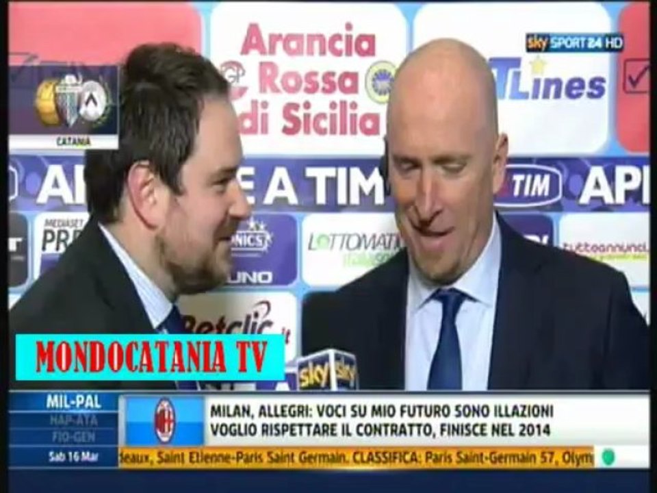 Maran post Catania-Udinese 3-1 ***16 marzo 2013***