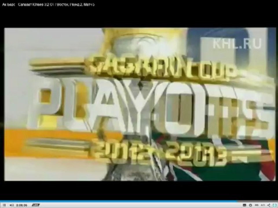 Ak Bars Kazan Vs. Salavat Yulaev 4-3 OT