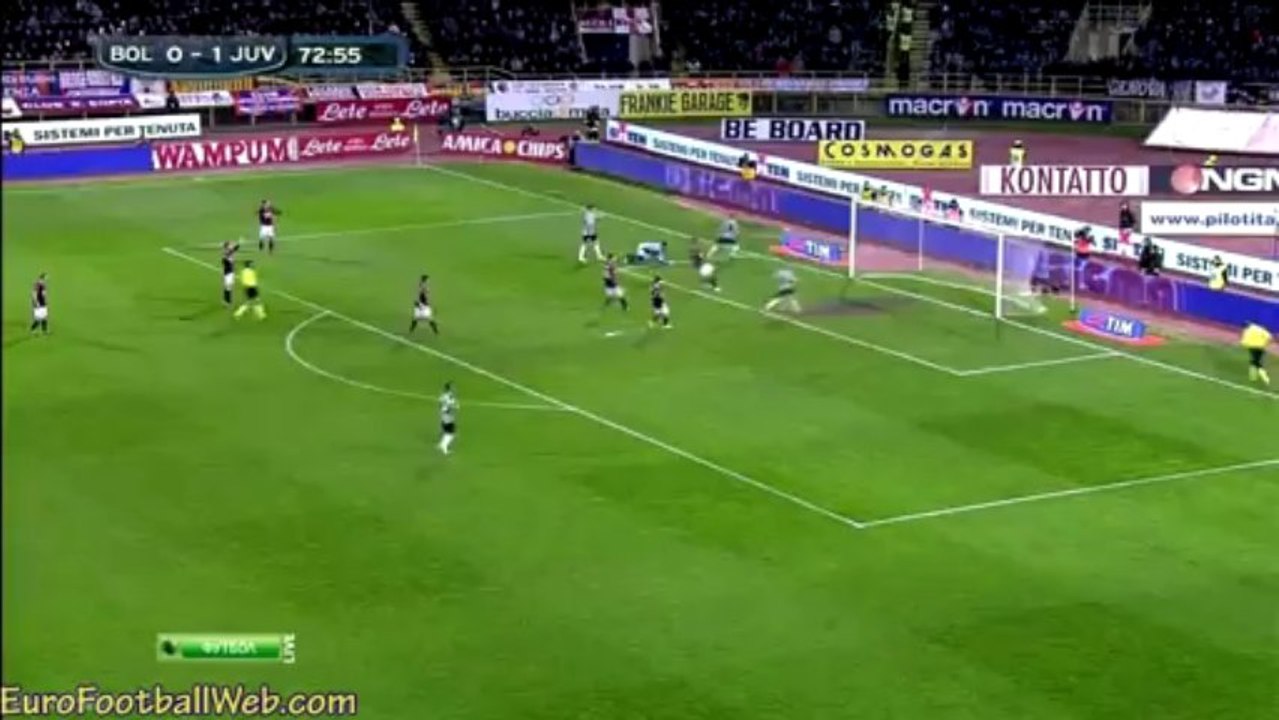 Marchisio Great Goal for Juvenus vs Bologna