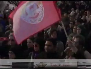 ‫أغنية إهداء لشكري بلعيد أبكت الحاضرين روعة‬