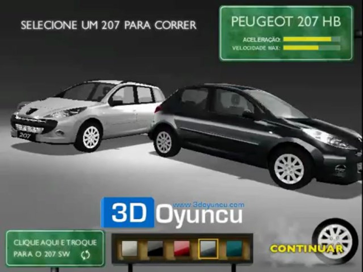 3D Peugeot 207 - 3D Araba Oyunları - Dailymotion Video