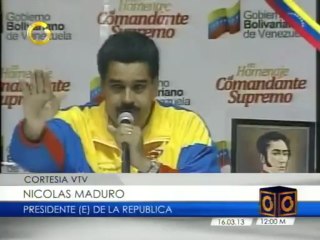 Maduro: Haremos la campaña respetando al árbitro electoral