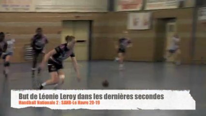 Handball : le but victorieux du SAHB contre Le Havre