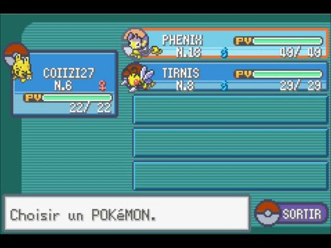 [WT Coop] Pokémon Rouge Feu Ramdom Nuzlocke [2] Ma nouvelle équipe