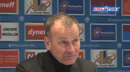 Ligue 1 / Les réactions de R. Girard et J-M. Furlan après Montpellier - Troyes - 16/03