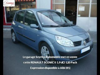RENAULT SCENIC II Diesel occasion à 6200 €