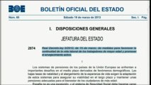 PP defiende su reforma de pensiones y el PSOE estudia llevarla al Constitucional