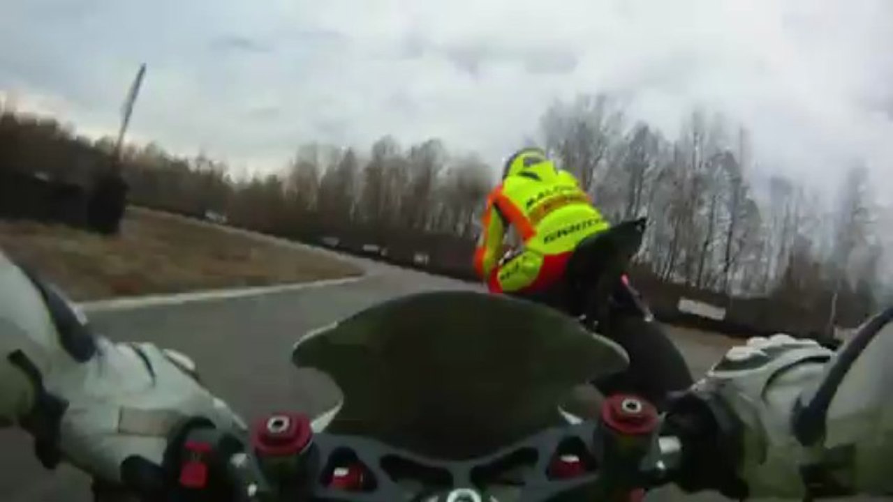 On board Alex @ Pont d'ain entrainement 16/03/13