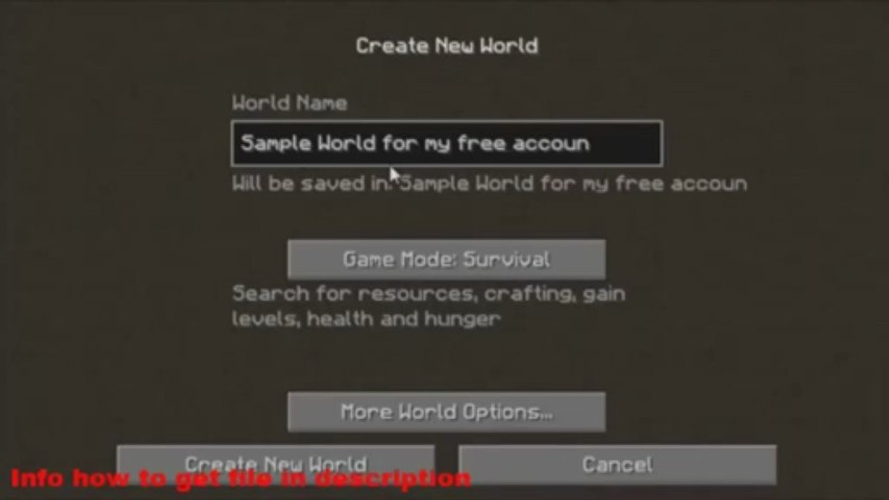 Minecraft premium account Pirater / Hack Tool / télécharger March 2013