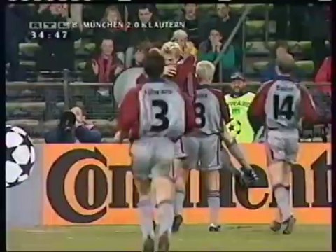1999 (March 3) Bayern Munich (Germany) 2-Kaiserslautern (Germany) 0 (Champions League)