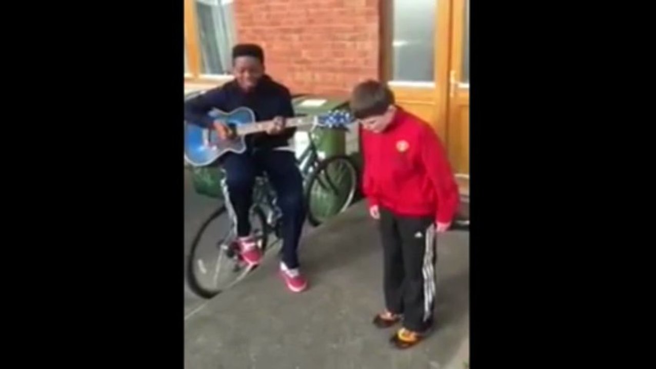 2 Irish Boys Sing We Found Love! Amazing Singers!