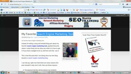 My Favorite Search Engine Marketing Tool 1