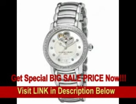 [BEST PRICE] Frederique Constant Women's FC310DHB2PD6B Double Heart Beat Double Heart Beat Ladies Diamond Watch Watch
