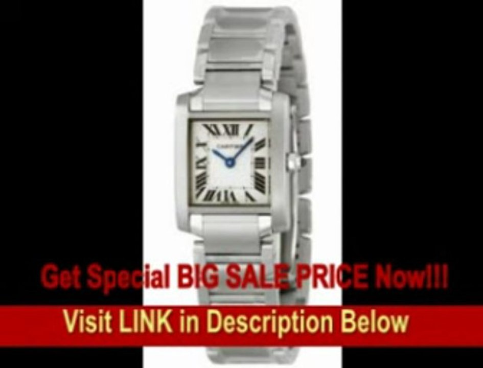[FOR SALE] Cartier Women's W51008Q3 Tank Francaise Stainless Steel Watch