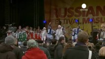 London celebrates spring Russian style
