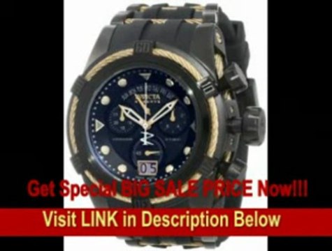 [FOR SALE] Invicta Men's 12299 Bolt Zeus Reserve Chronograph Black Dial Black Polyurethane Watch