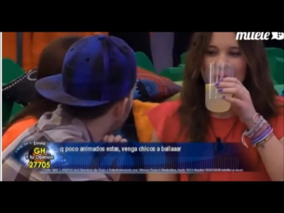 Argi y Gonzalo fiesta  - Gran Hermano 14