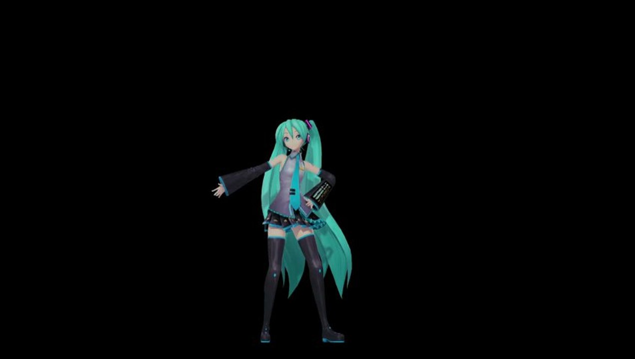 MIKU HATSUNE   Kocchi Muite Baby DANCE    特典「こっち向いてBaby」