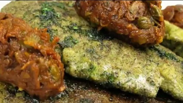 Robin Food (Escalope 'Wolseley' + pan de ajo)