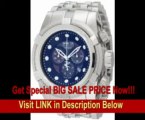 [BEST BUY] Invicta Men's 0820 Reserve Chronograph Black Mother of Pearl Dial Stainless Steel Watch