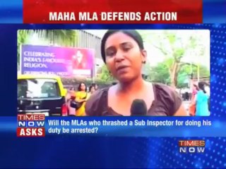 Politicians turn goons inside Maharashtra Assembly