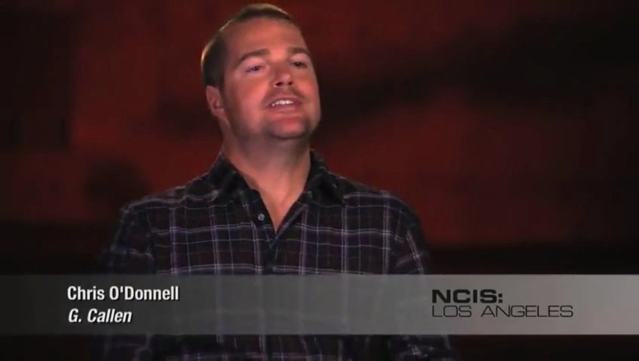 2013.03.19 Chris O'Donnell @ NCISLA Red Team (coulisses)