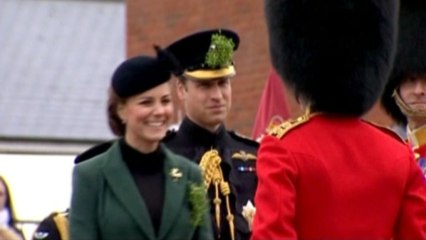 William and Kate celebrate St Patrick's day