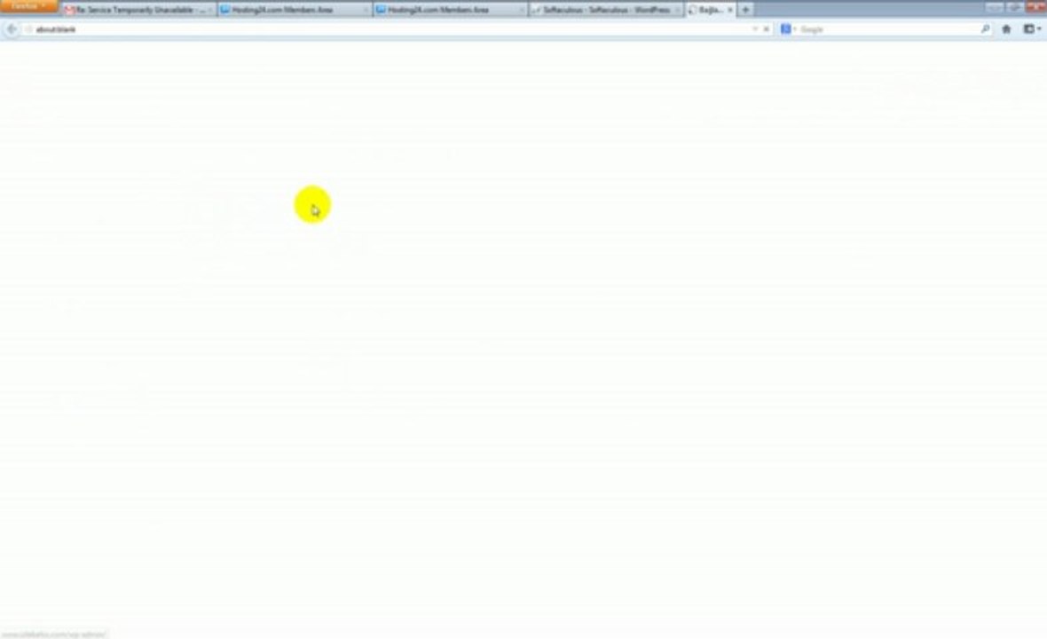 Service Temporarily Unavailable Wordpress