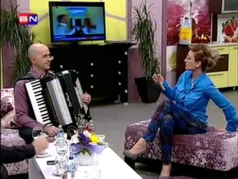 Ćana i Milomir Miljanić na BN tv ,16.03.2013.... u emisiji Kao kod svoje kuce . Drugi deo
