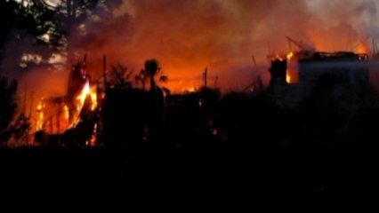 South Carolina fire destroys 26 buildings