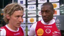Interview de fin de match : Stade de Reims - Stade Rennais FC - saison 2012/2013