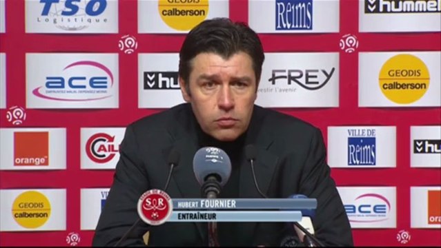 Conférence de presse Stade de Reims - Stade Rennais FC : Hubert FOURNIER (SdR) - Frédéric ANTONETTI (SRFC) - saison 2012/2013