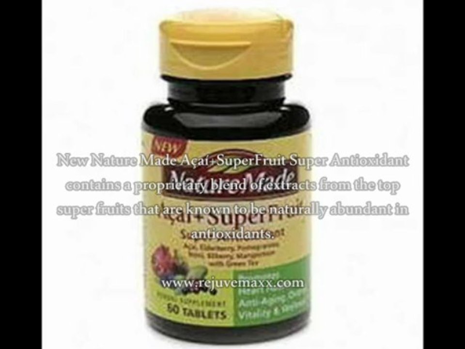 Nature Made Acai+SuperFruit With Green Tea Reviews - Does Nature Made Acai+SuperFruit With Green Tea Work?