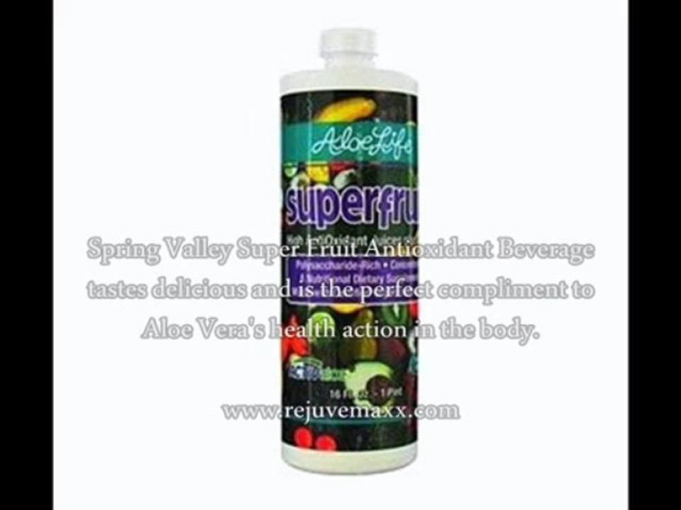 Spring Valley Super Fruit Antioxidant Beverage Reviews - Does Super Fruit Antioxidant Beverage Work?