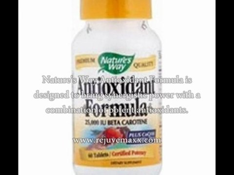 Nature's Way Antioxidant Formula Reviews - Does Nature's Way Antioxidant Formula Work?