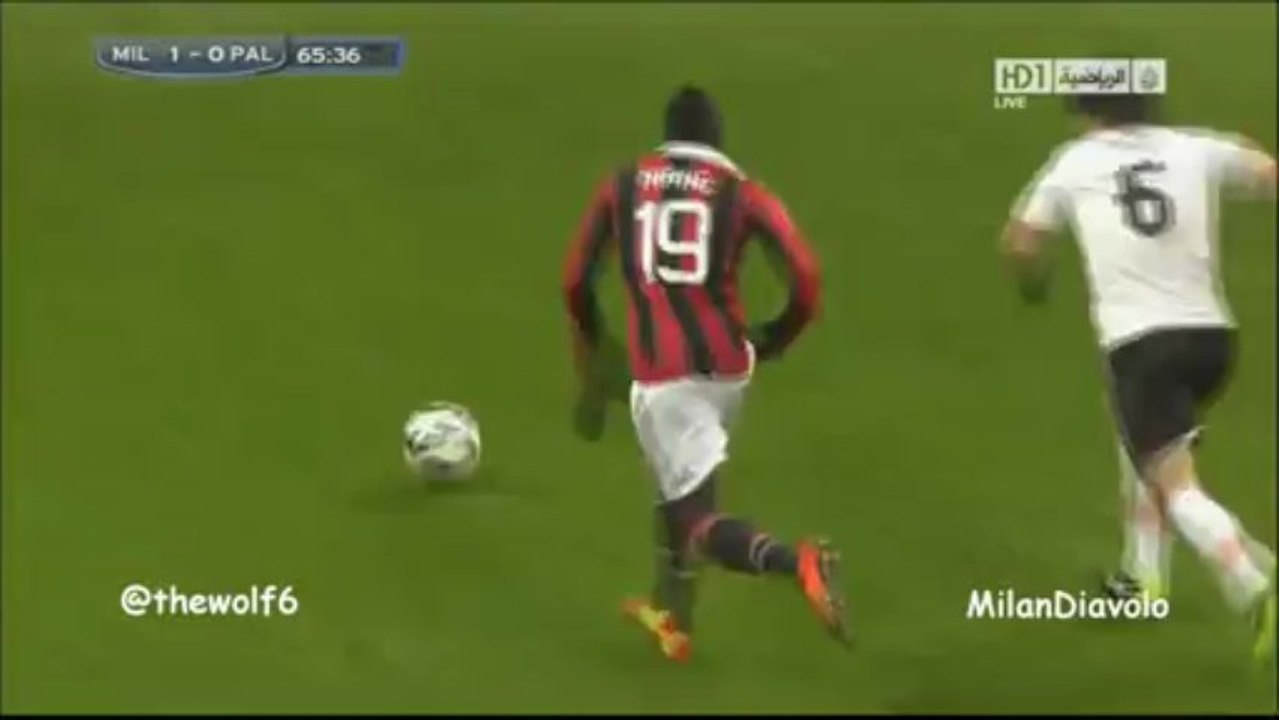 Mario Balotelli Second Goal Against Palermo 17-3-2013