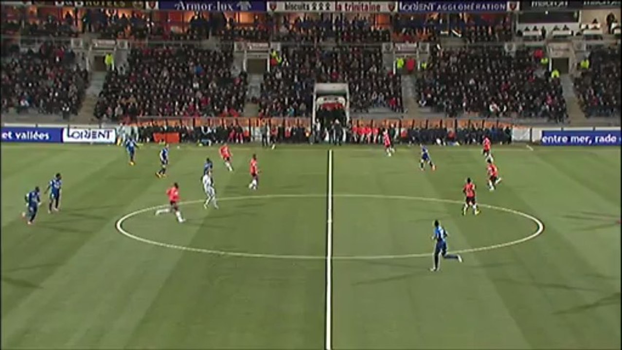 But Gilles SUNU (81ème) - FC Lorient - Stade Brestois 29 (4-0) - saison 2012/2013