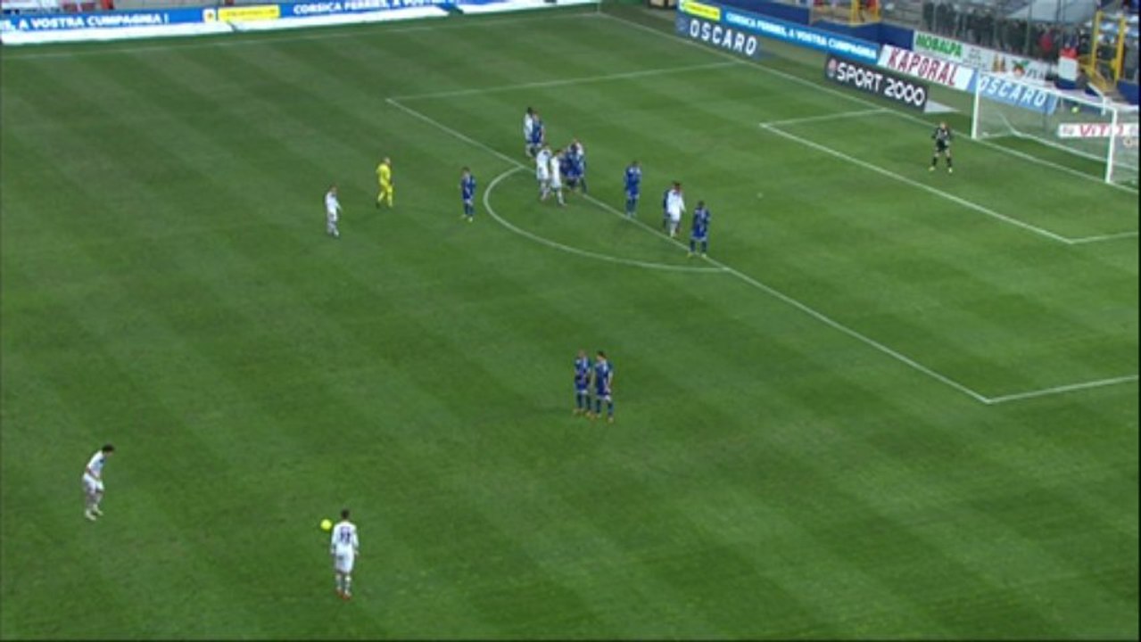 But Lisandro LOPEZ (54ème) - SC Bastia - Olympique Lyonnais (4-1) - saison 2012/2013