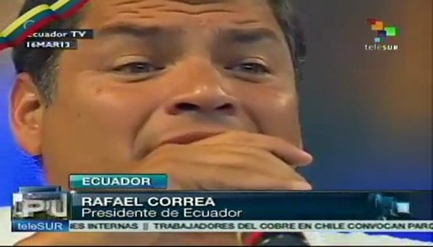 CIDH no tiene facultad sobre Ecuador: Rafael Correa
