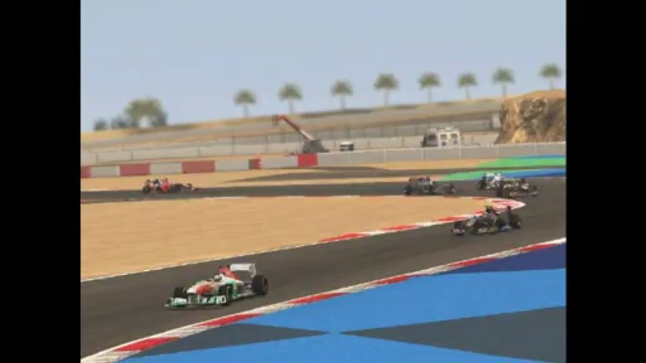 [F1 2011 Mod] F1 2013 - Carrière - GP de Bahrain: Replay 5