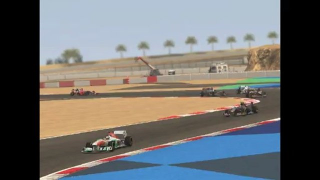 [F1 2011 Mod] F1 2013 - Carrière - GP de Bahrain: Replay 5