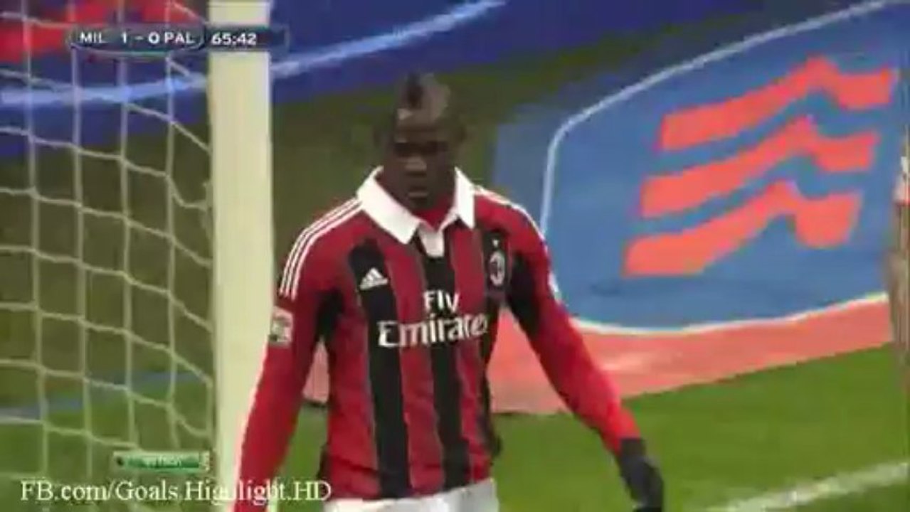 AC Milan vs Palermo 2-0