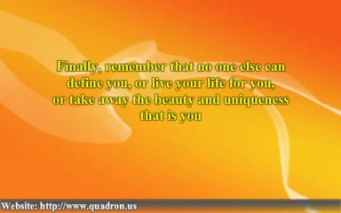 Believe In Yourself.