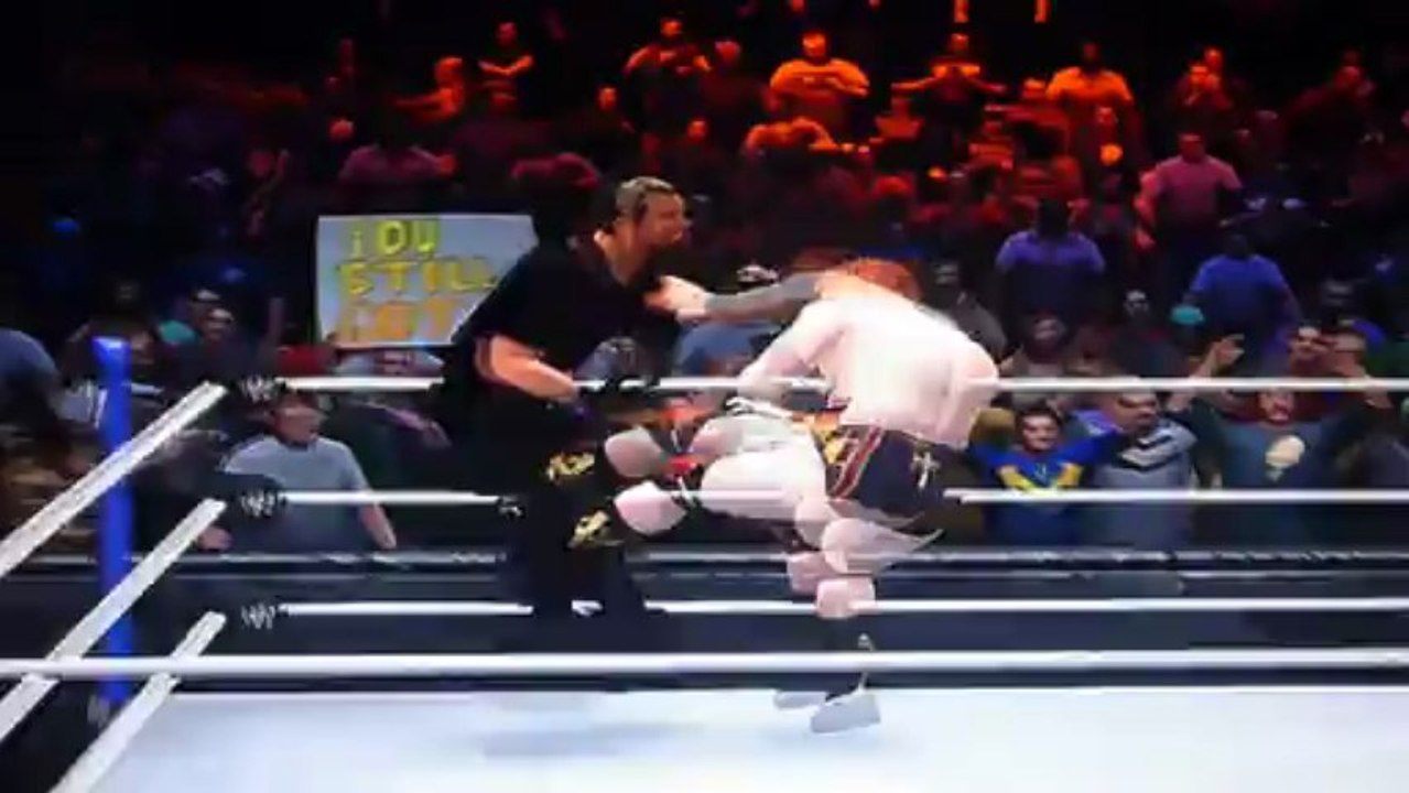 WWE'13 - The Shield vs Sheamus/Chris Jericho/Ryback (part.1)