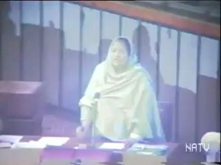 Parliamentary Secretary Speaking on Gojra Crises