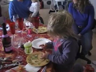 les 4 ans de biboune avec ses copines de la piscine