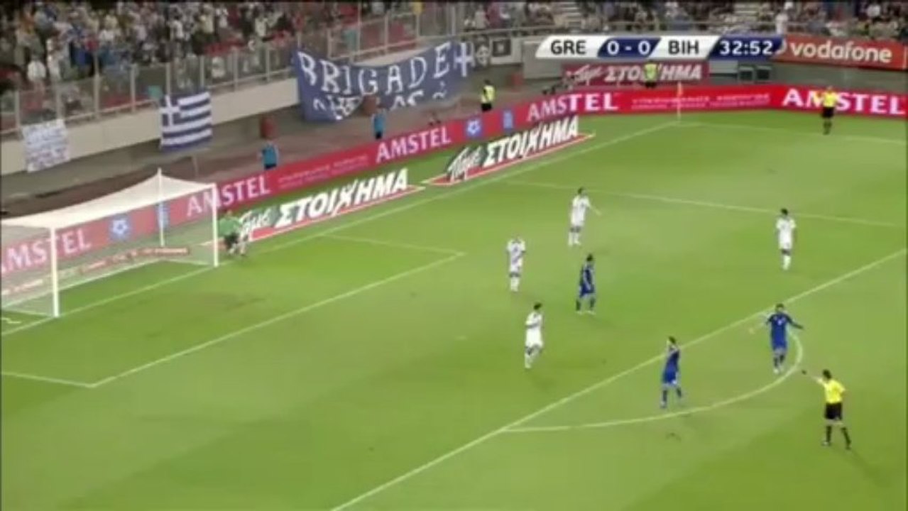 Qualifier 2014 Greece vs Bosnia Herzegovina Highlights
