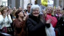 Argentine Catholics flock to mass to honor new Argentine pope